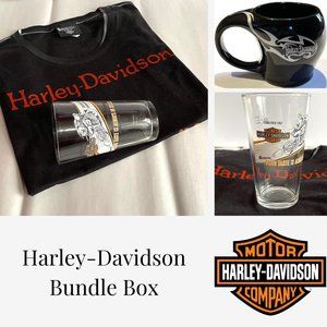 Harley-Davidson Bundle Box - Large Coffee Mug - Women's Graphic Tee - etc